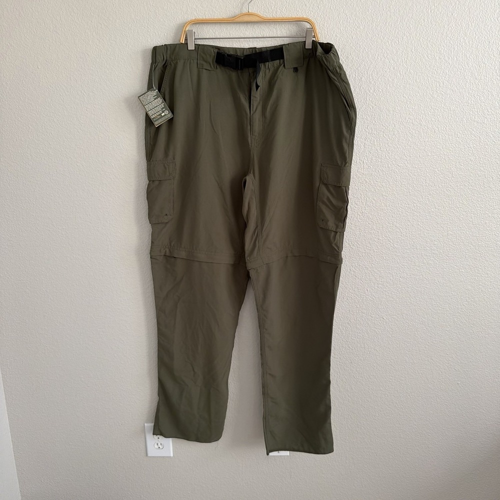 BSA Boy Scouts Men's 3XL Convertible Centennial Switchback Nylon Pants Umhemmed